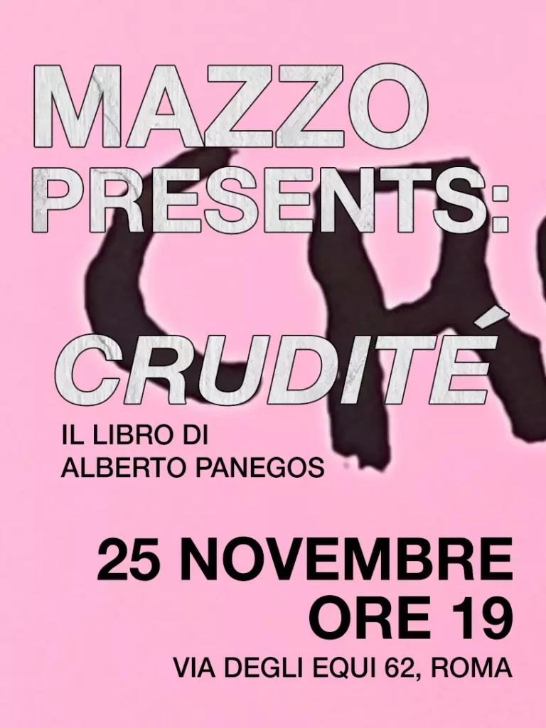 MAZZO for Alberto Panegos